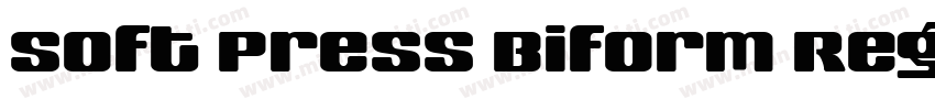 Soft Press Biform Regular字体转换